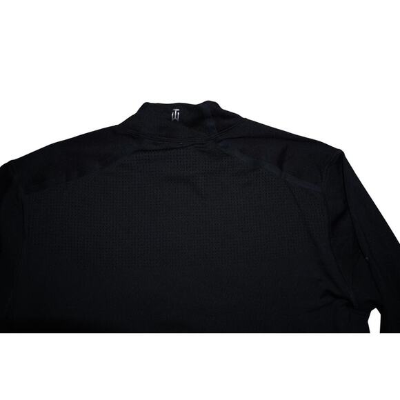Nike Golf Tiger Woods Collection Dri-FIT 1/4 Zip Pullover Black Men’s L Rare - Picture 6 of 7